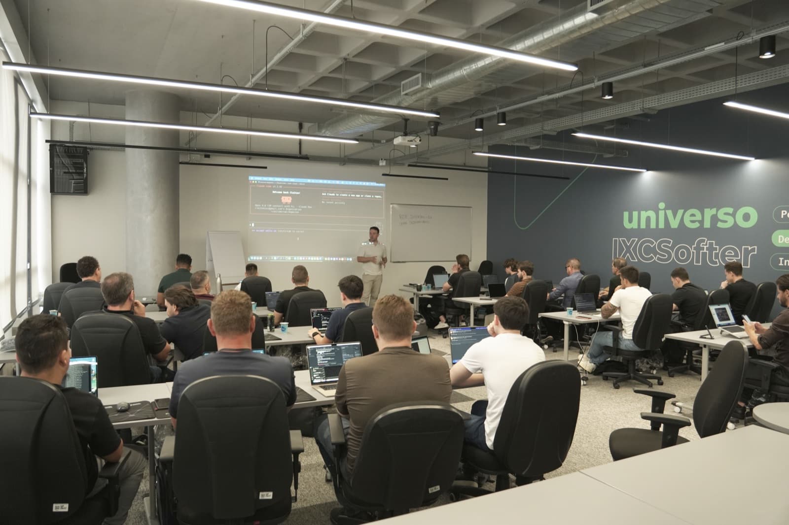 Apresentação durante a imersão