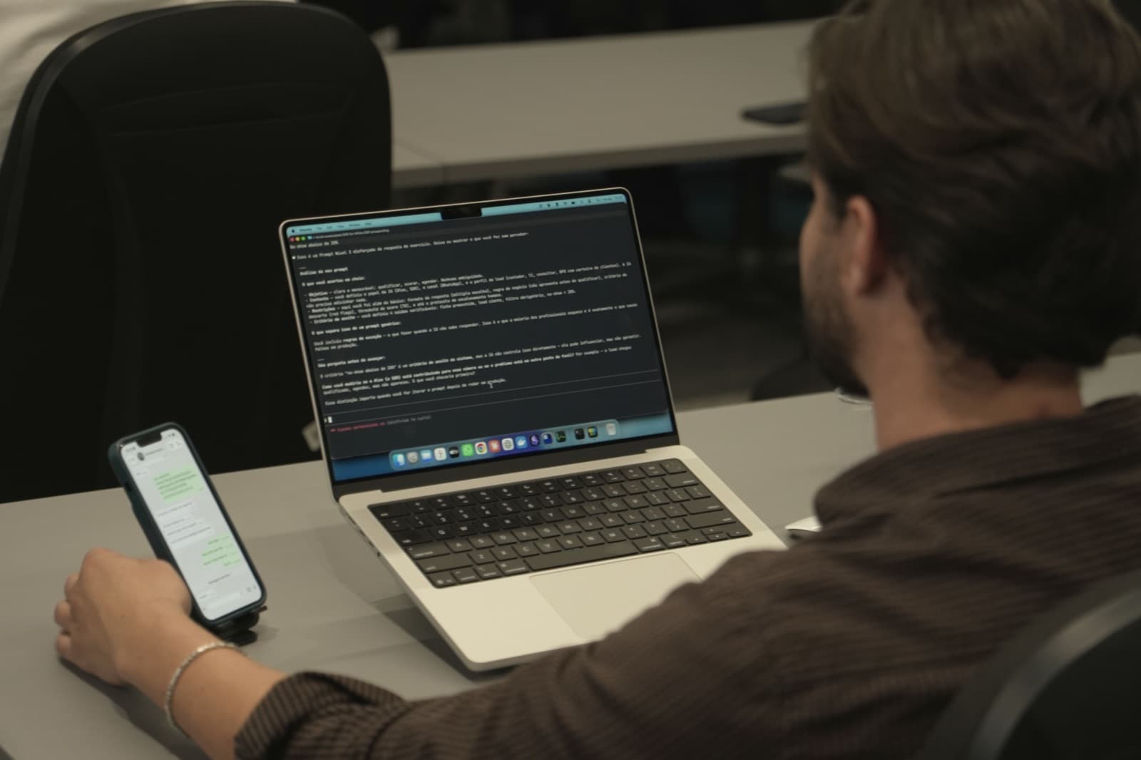 Automação com IA sendo construída ao vivo